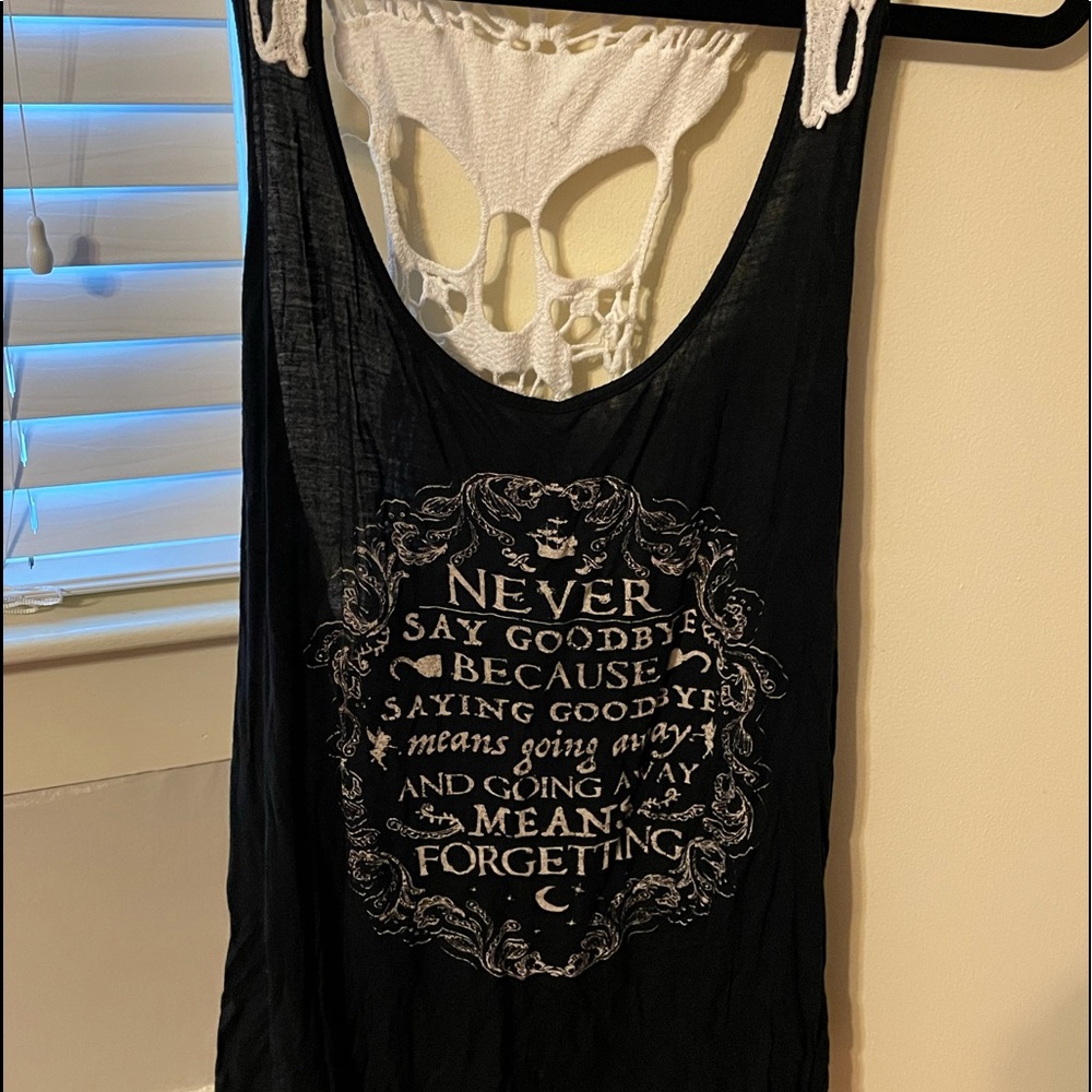 Disney Skull Tank Top